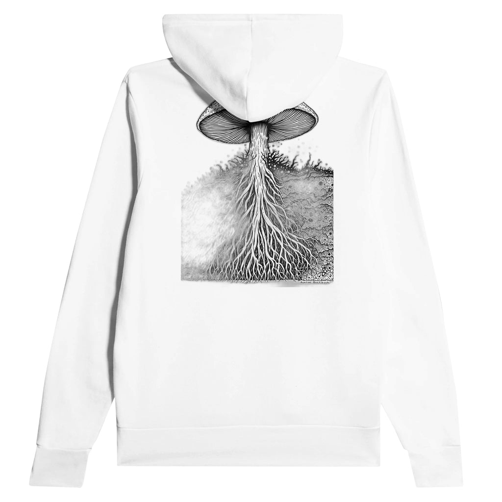 Dark Academia Mushroom Foraging Deep Hoodie — Hoodie | Wild Thread Co