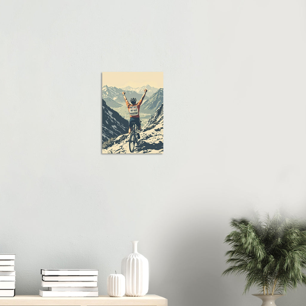 Cycling The Cols Art Print Poster Wall Art UK — Art Print | Wild Thread Co