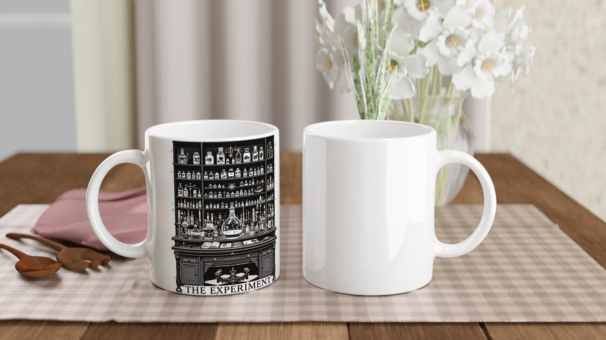 Dark Academia Victorian Laboratory Mug Coffee Tea Ceramic 11oz — Mug | Wild Thread Co
