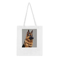 German Shepherd Noble Tote Bag Cotton Shopper UK — Tote Bag | Wild Thread Co