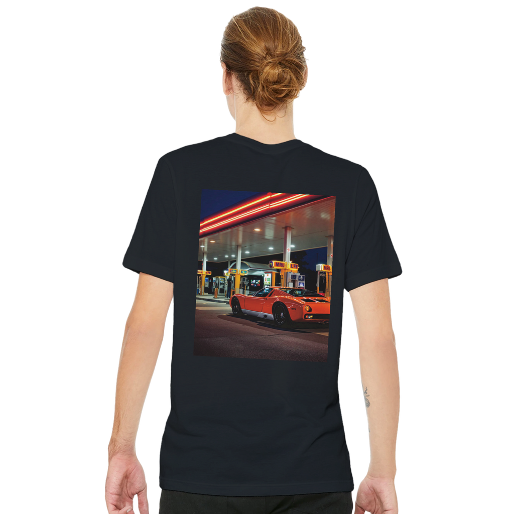 Lamborghini Miura T-Shirt — detail view | Wild Thread Co