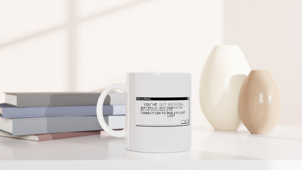 Y2k Windows 98 Dial-up Internet Nostalgia Mug Coffee Tea Ceramic 11oz UK Gift — Mug | Wild Thread Co