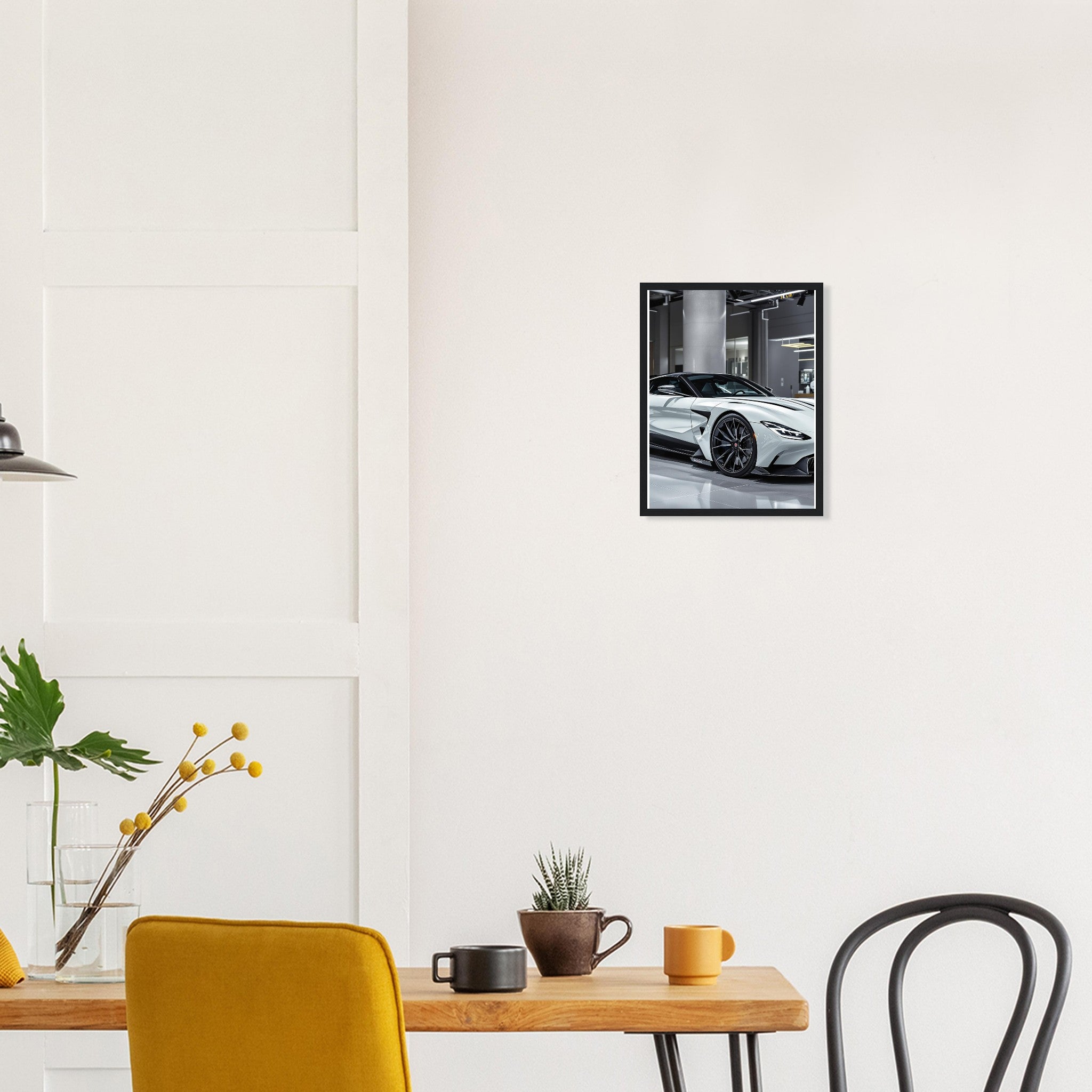 Aston Martin Valhalla Framed Art Print — detail view | Wild Thread Co