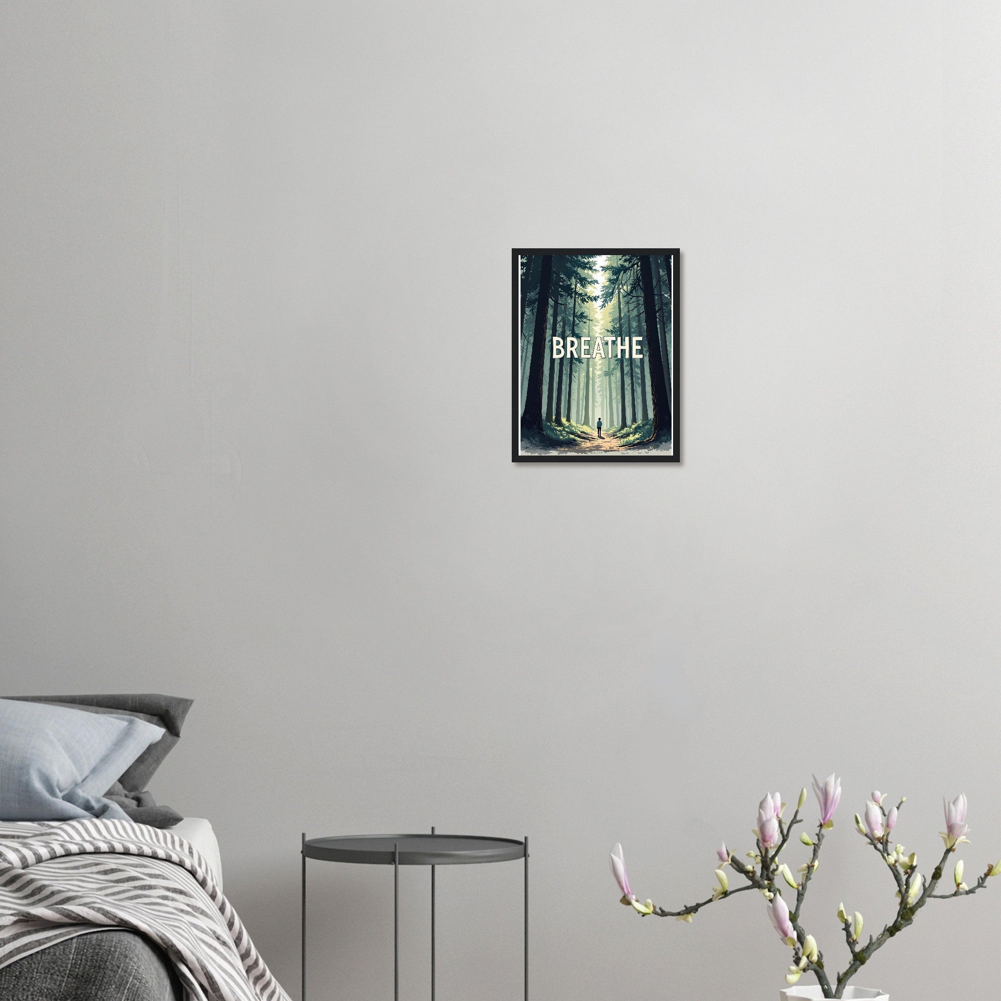 Forest Bathing Framed Print Wall Art Ready to Hang UK — Framed Art Print | Wild Thread Co