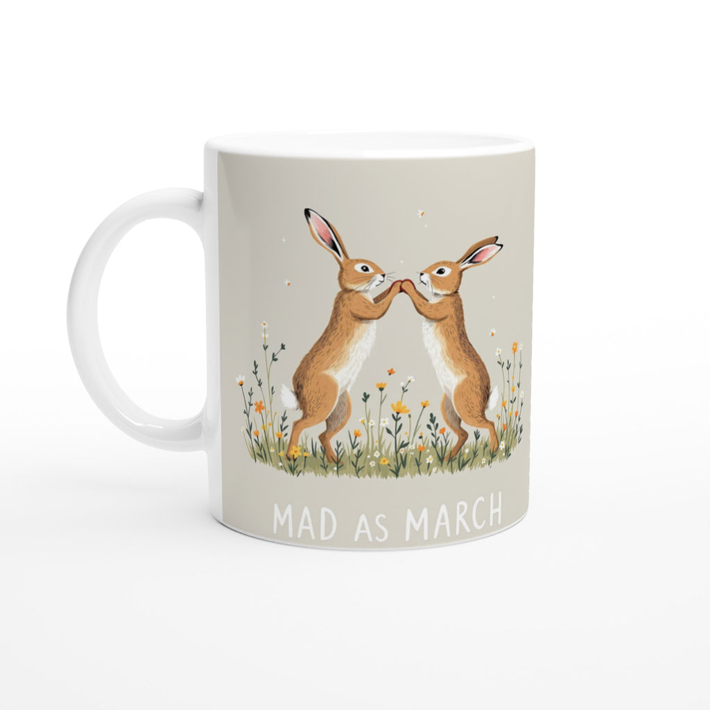 Hare Boxing Spring — Mug | Wild Thread Co UK