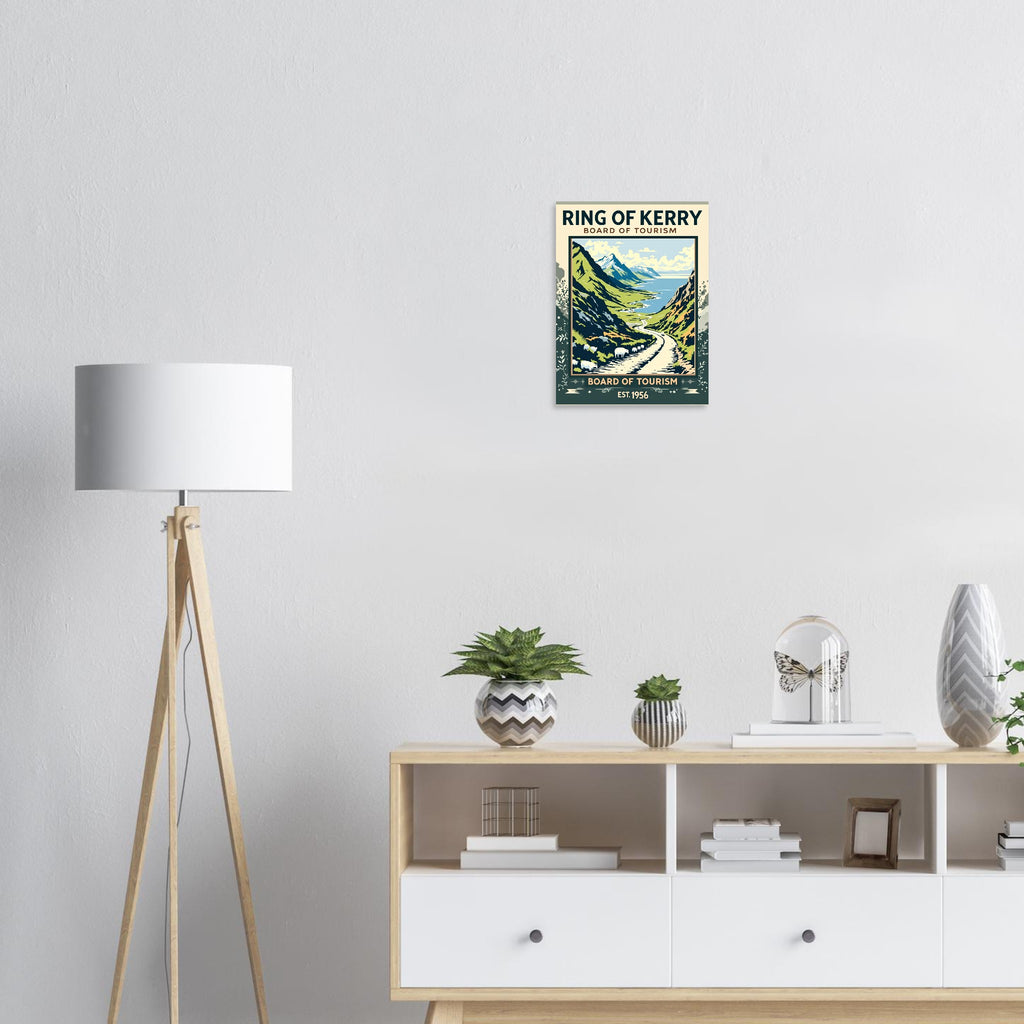 Ring Of Kerry Vintage Travel Poster — Art Print | Wild Thread Co UK