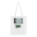 Snowdrop February First Flowers Tote Bag Cotton Shopper UK — Tote Bag | Wild Thread Co UK