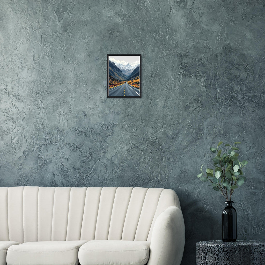 Glencoe Road Framed Print — Framed Art Print | Wild Thread Co