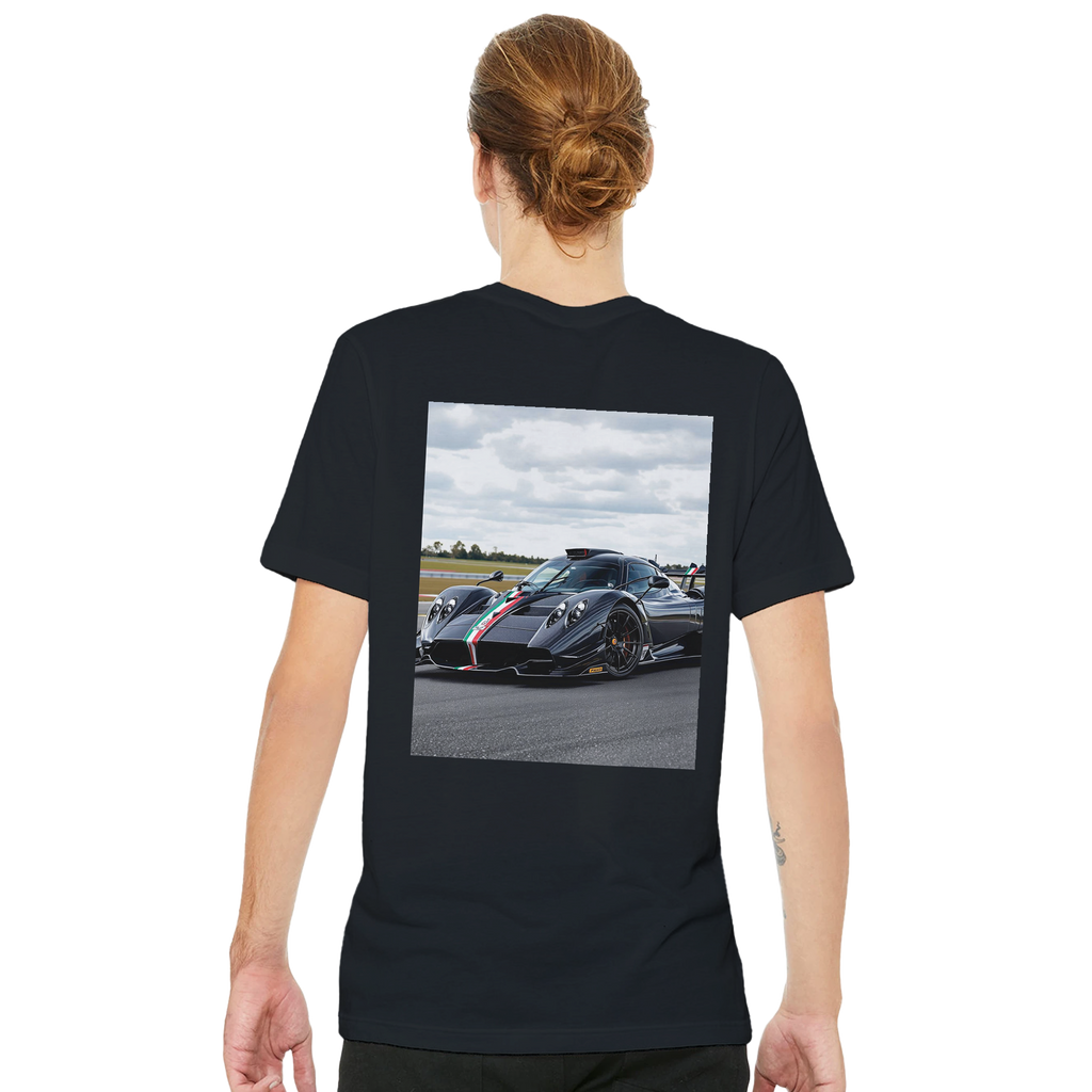Pagani Zonda R T-Shirt — detail view | Wild Thread Co