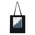 Gorpcore Ultramarathon Suffering Tote Bag Cotton Shopper UK Tote Bag — detail view | Wild Thread Co