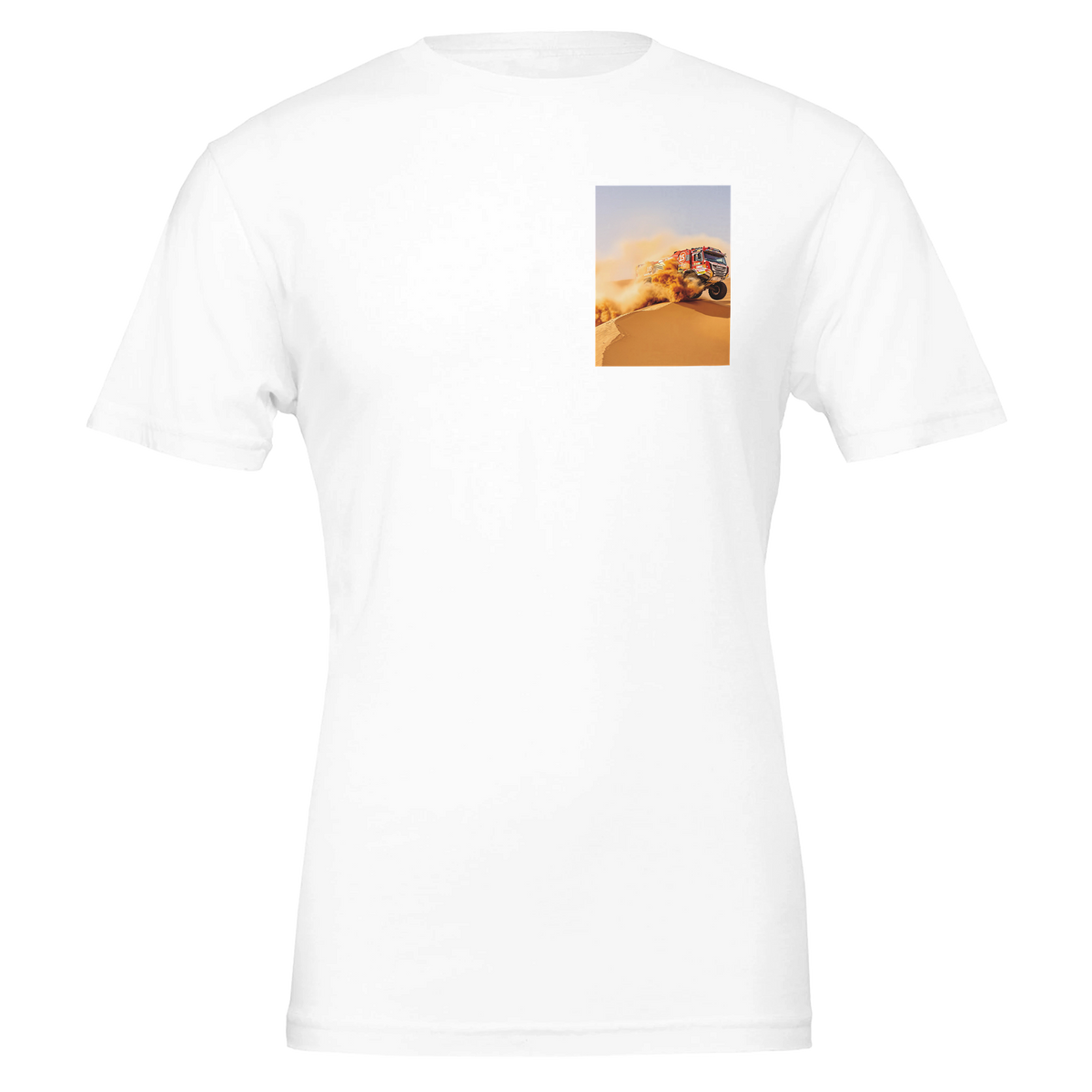 Dakar Rally Truck | T-Shirt | Garage Workshop Wall Art - Wild Thread Co