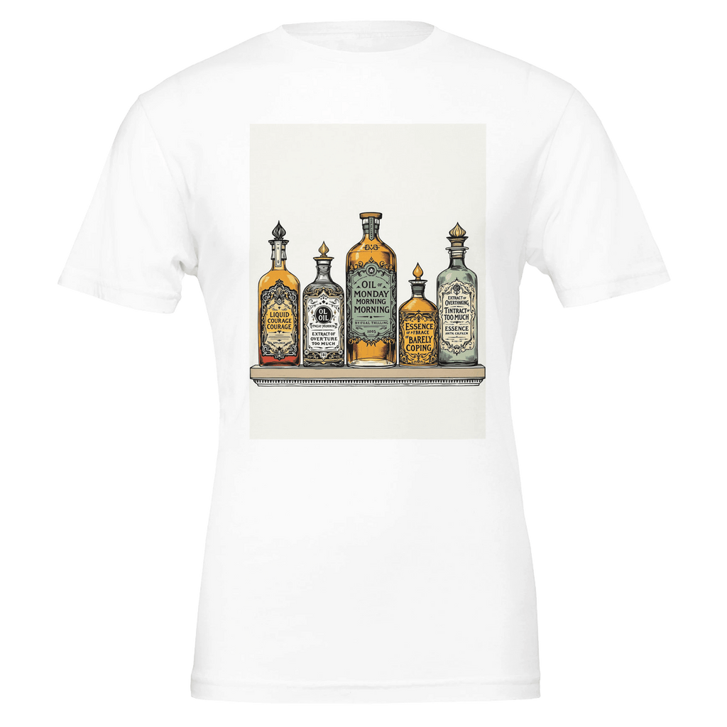 Dark Academia Apothecary T-Shirt | Witch Aesthetic Tee | Dark Humour - Wild Thread Co