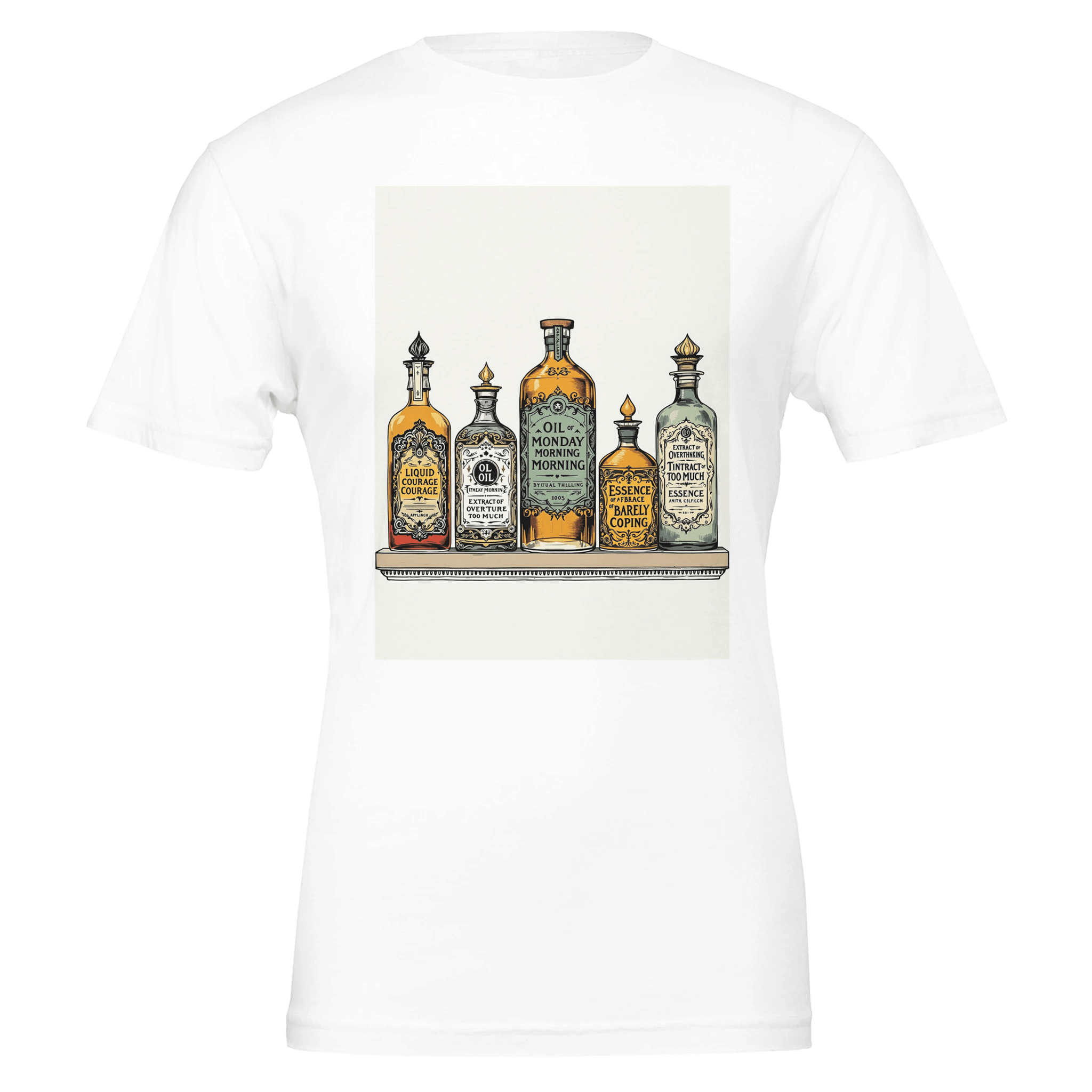 Dark Academia Apothecary T-Shirt | Witch Aesthetic Tee | Dark Humour - Wild Thread Co