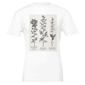 Dark Academia Deadly Botanicals Triptych T-shirt Gothic Poison Plants Print Prin - Wild Thread Co