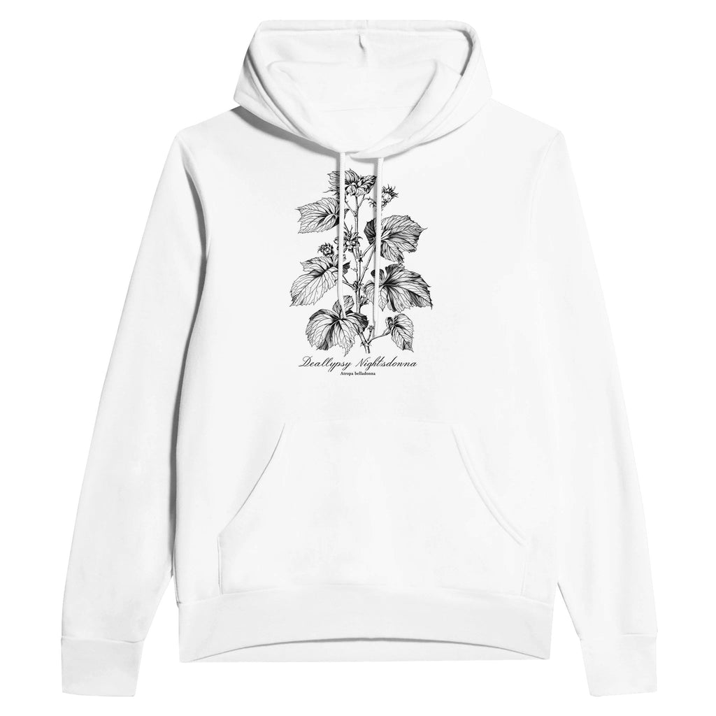 Dark Academia Gothic Botanical Nightshade Women's Hoodie - Bookish Gift - Wild Thread Co