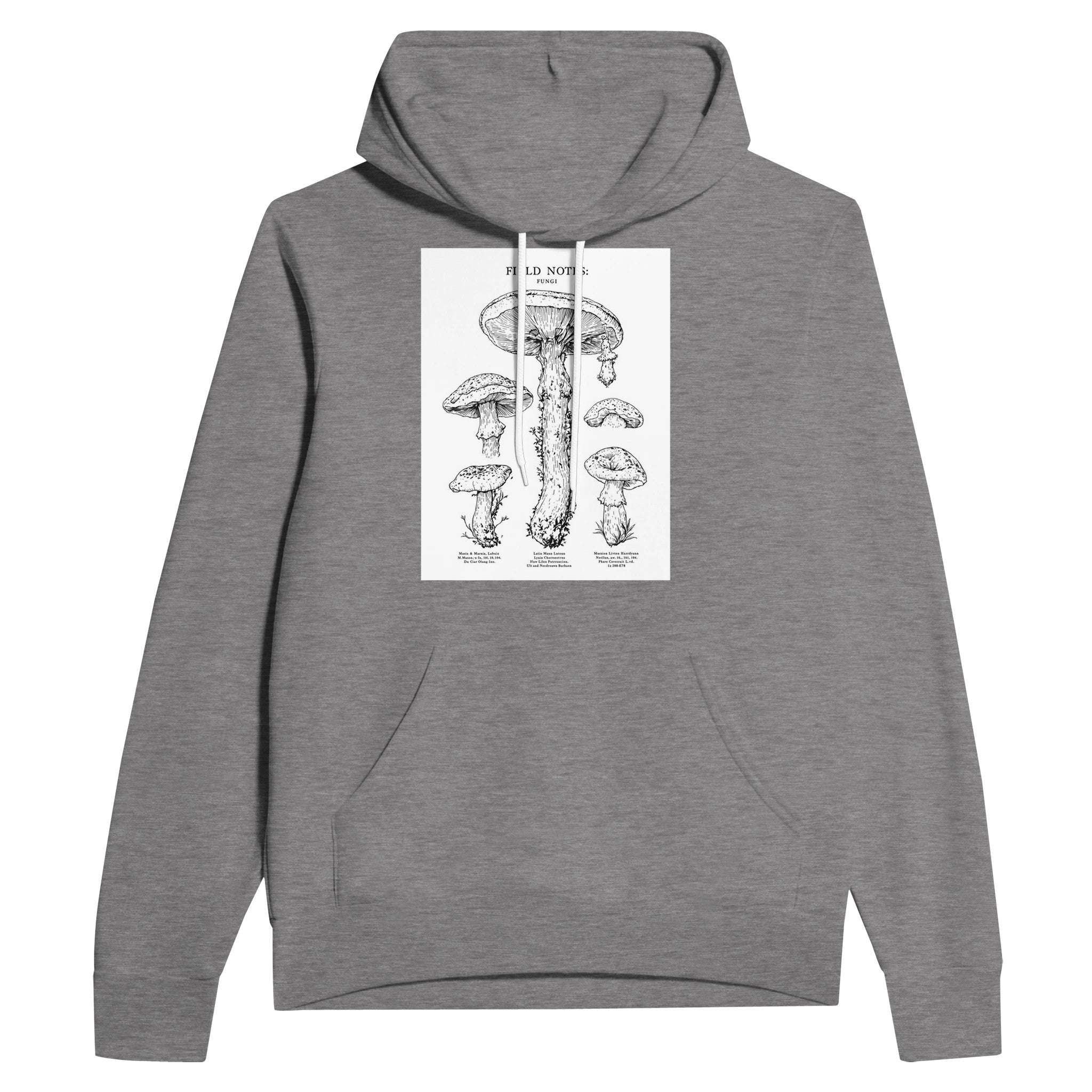 Dark Academia Mushroom Foraging Hoodie | Unique Gift UK - Wild Thread Co