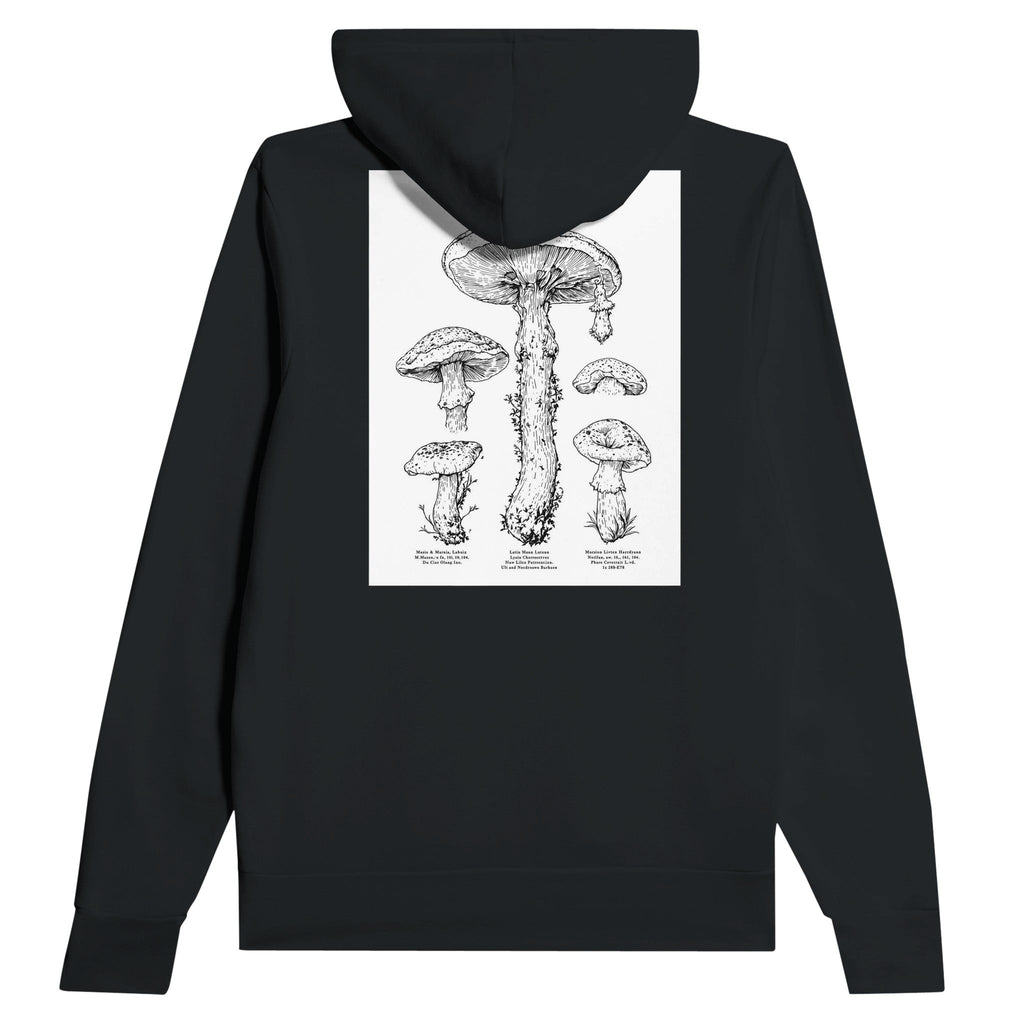Dark Academia Mushroom Foraging Hoodie | Unique Gift UK - Wild Thread Co