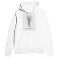 Dark Academia Skeleton Anatomy Memento Mori Navy Hoodie Gothic Hoodie - Wild Thread Co