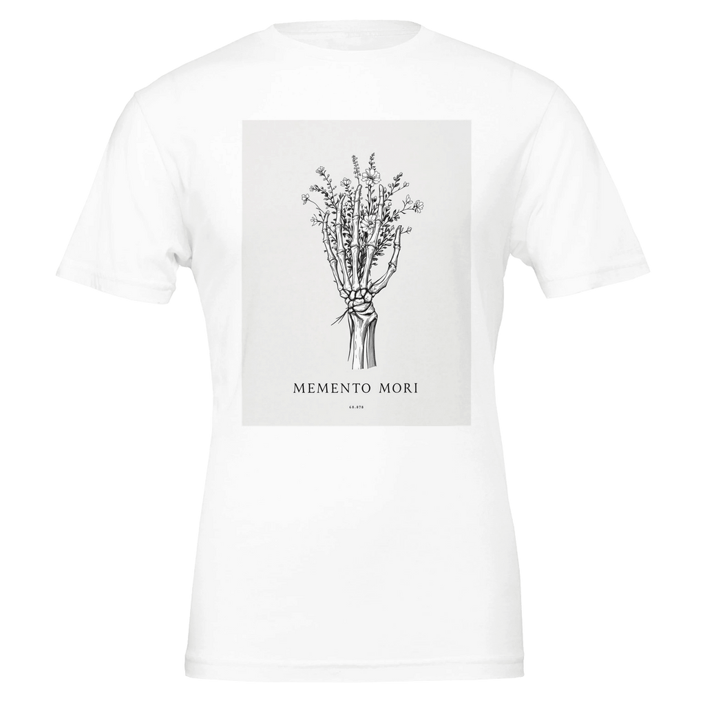 Dark Academia Skeleton Anatomy T-shirt Memento Mori Gothic Animal Lover Gift Uk - Wild Thread Co