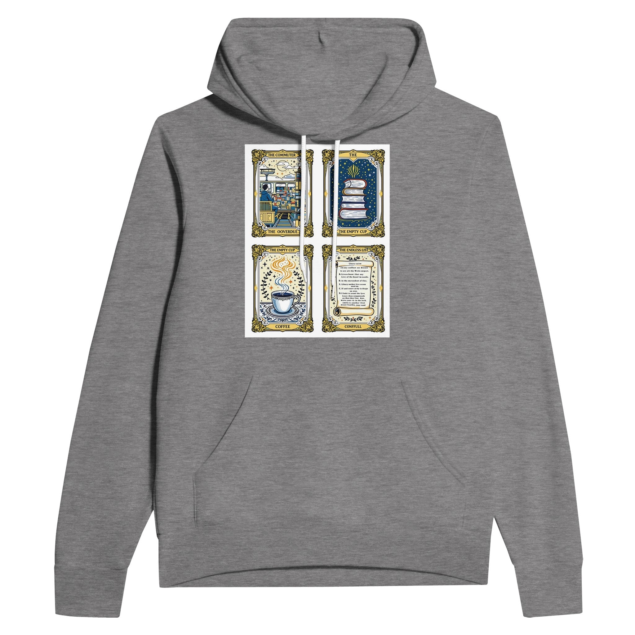 Dark Academia Tarot Hoodie | Witchy Tarot Card Hoodie | Mystical Gift - Wild Thread Co