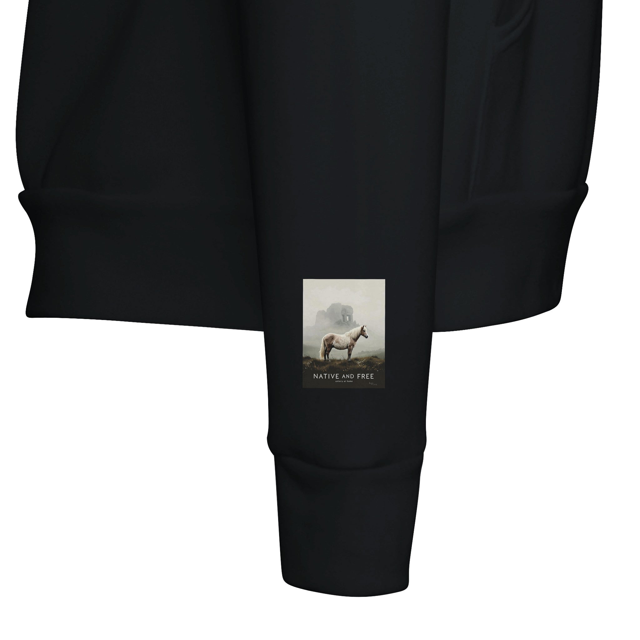 Dartmoor Pony Mist Hoodie | Devon Moor Native & Free Hoodie - Wild Thread Co