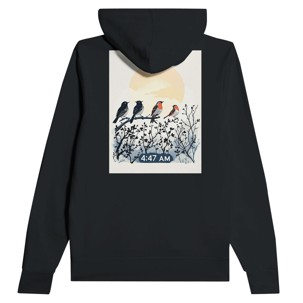 Dawn Chorus Bird Lover Hoodie | Garden Birds Illustrated Hoodie - Wild Thread Co