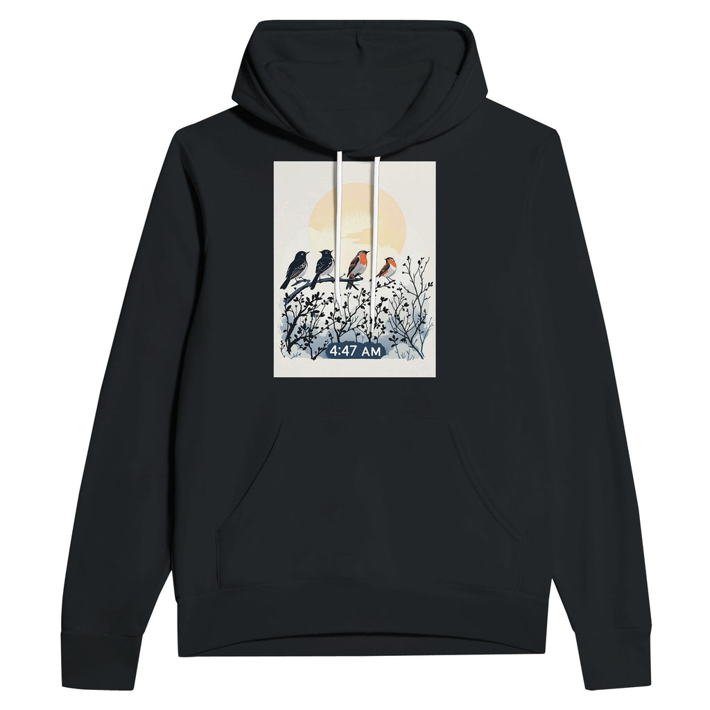Dawn Chorus Bird Lover Hoodie | Garden Birds Illustrated Hoodie - Wild Thread Co