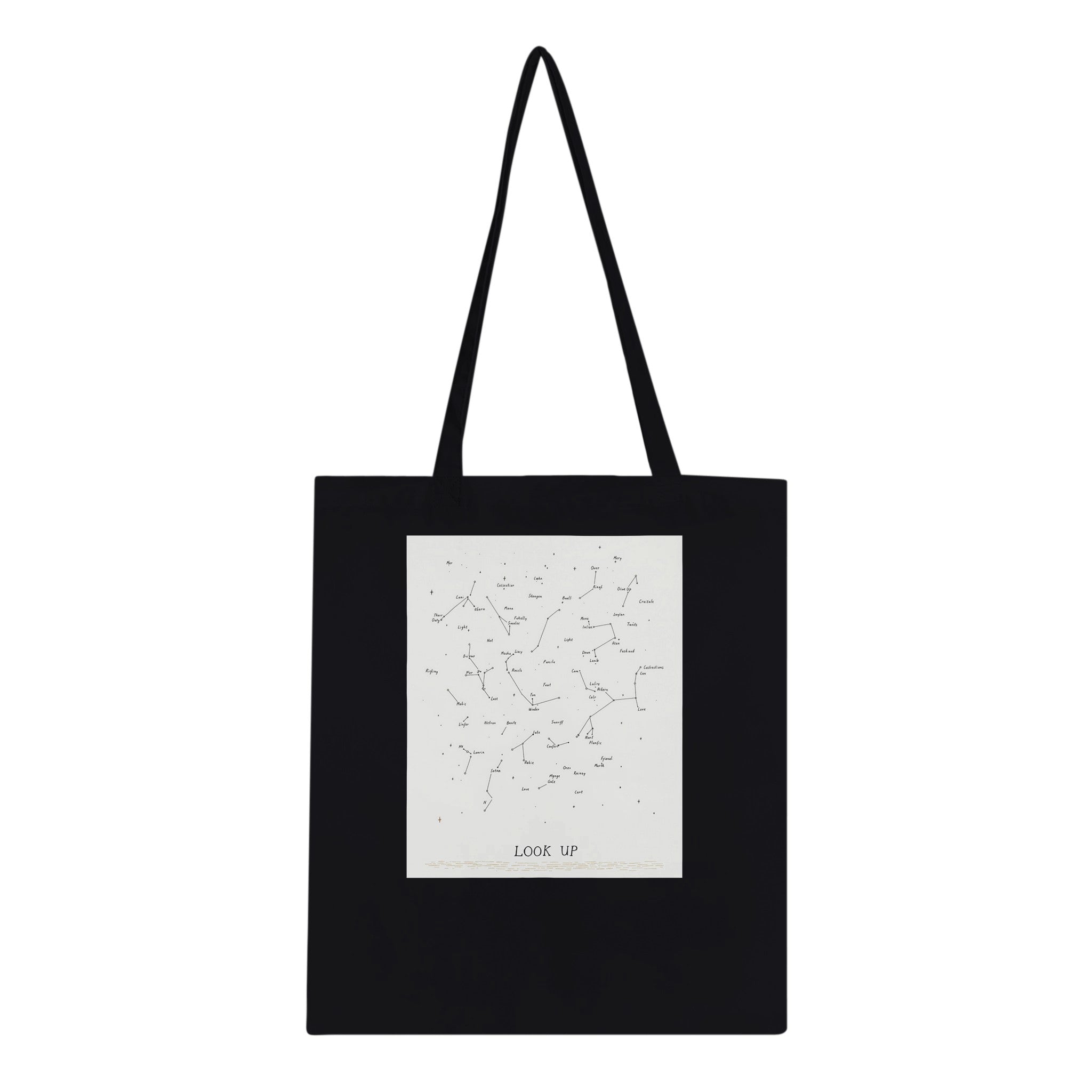 Antique Star Chart Hand Drawn Tote Bag Cotton Shopper UK — Tote Bag | Wild Thread Co