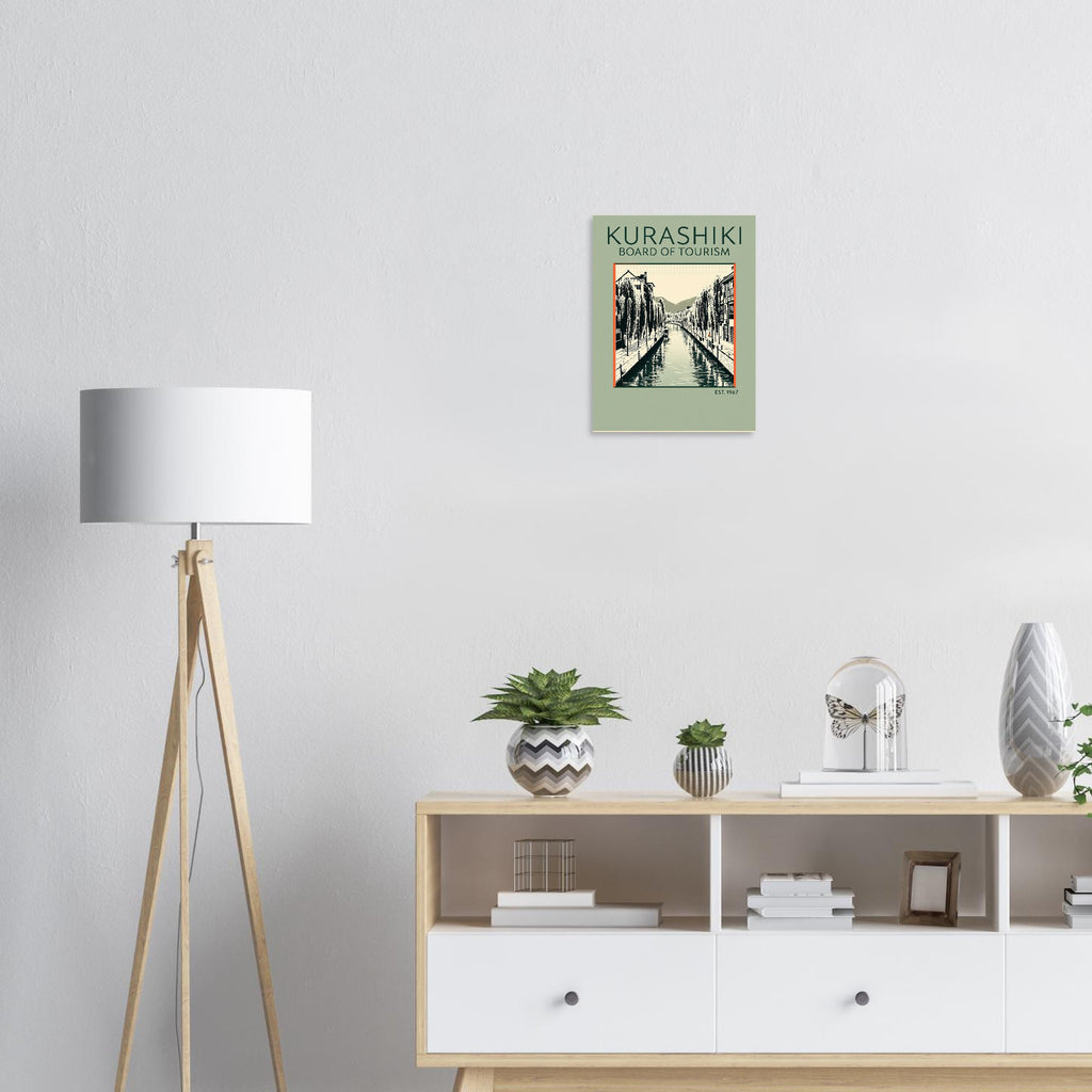 Kurashiki Vintage Travel Poster — Art Print | Wild Thread Co UK