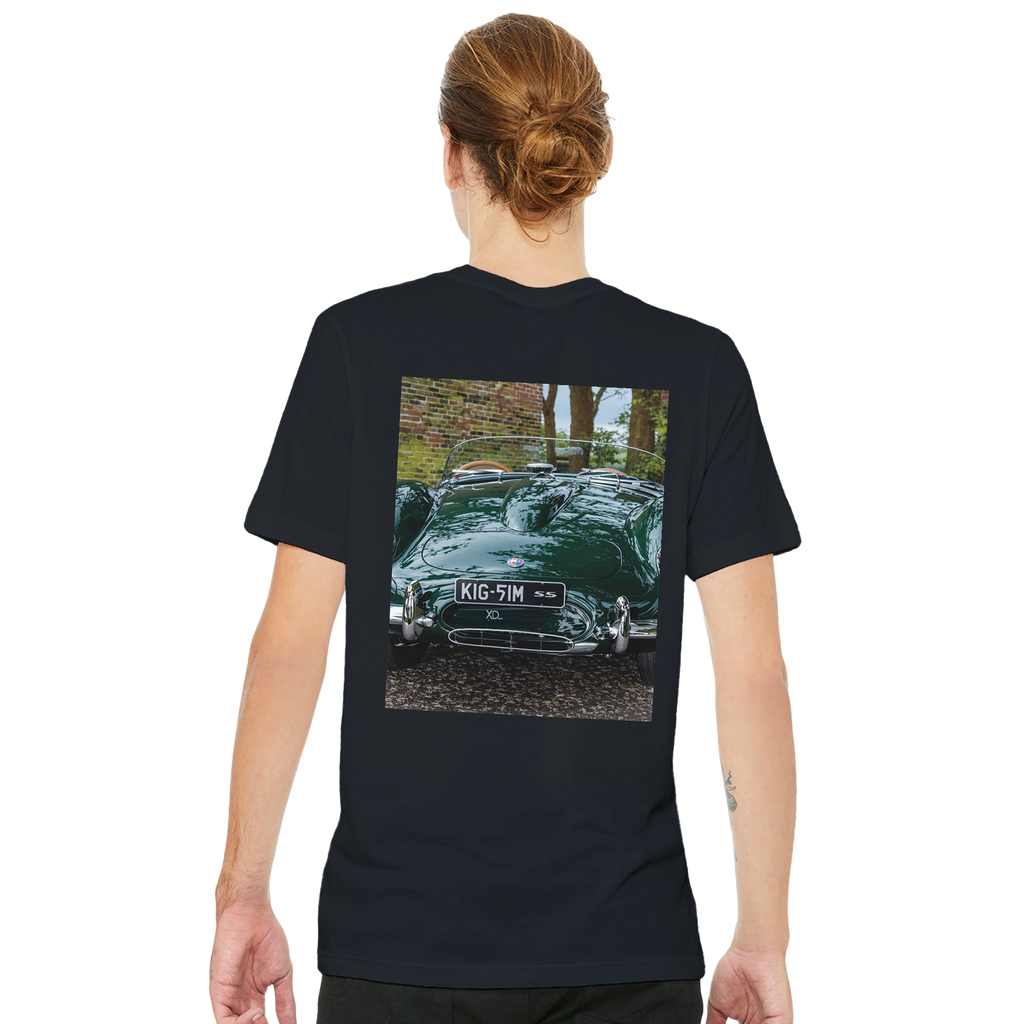 Jaguar Xkss UK Gift T-Shirt — detail view | Wild Thread Co