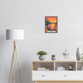 Lake Biwa Vintage Travel Poster — Art Print | Wild Thread Co UK