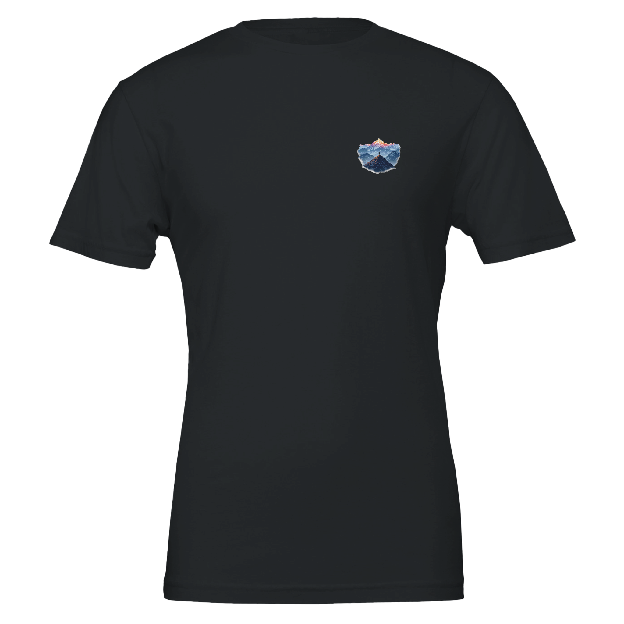 New Day Mountain Light Alpenglow — T-Shirt | Wild Thread Co UK