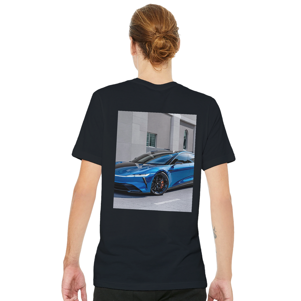 Lucid Air Sapphire T-Shirt — detail view | Wild Thread Co
