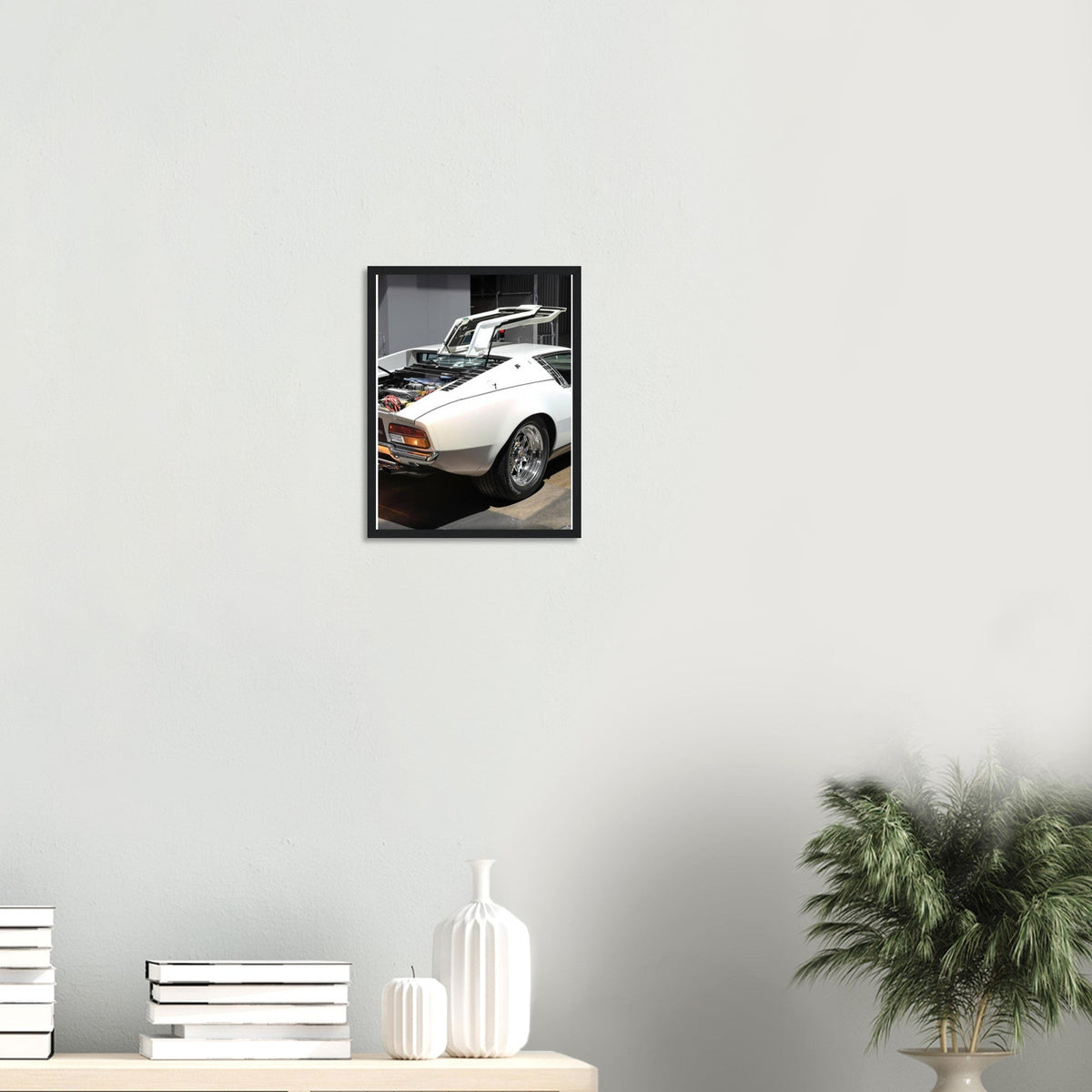 De Tomaso Mangusta Framed Print | Car Wall Art UK - Wild Thread Co