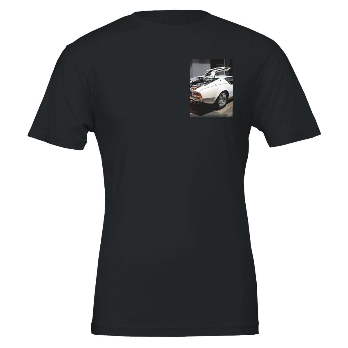 De Tomaso Mangusta | T-Shirt | Garage Workshop Wall Art - Wild Thread Co