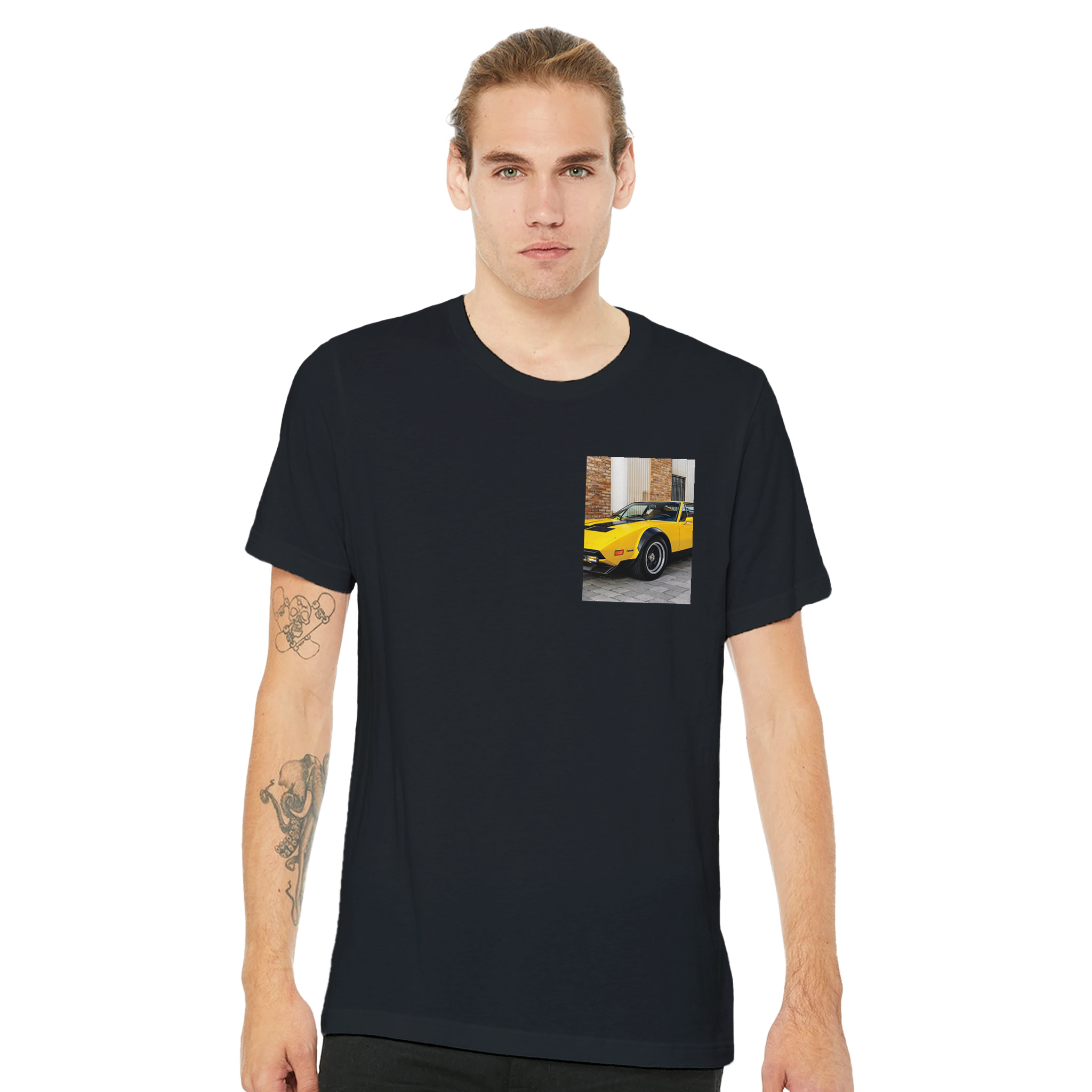 De Tomaso Pantera T-Shirt — detail view | Wild Thread Co