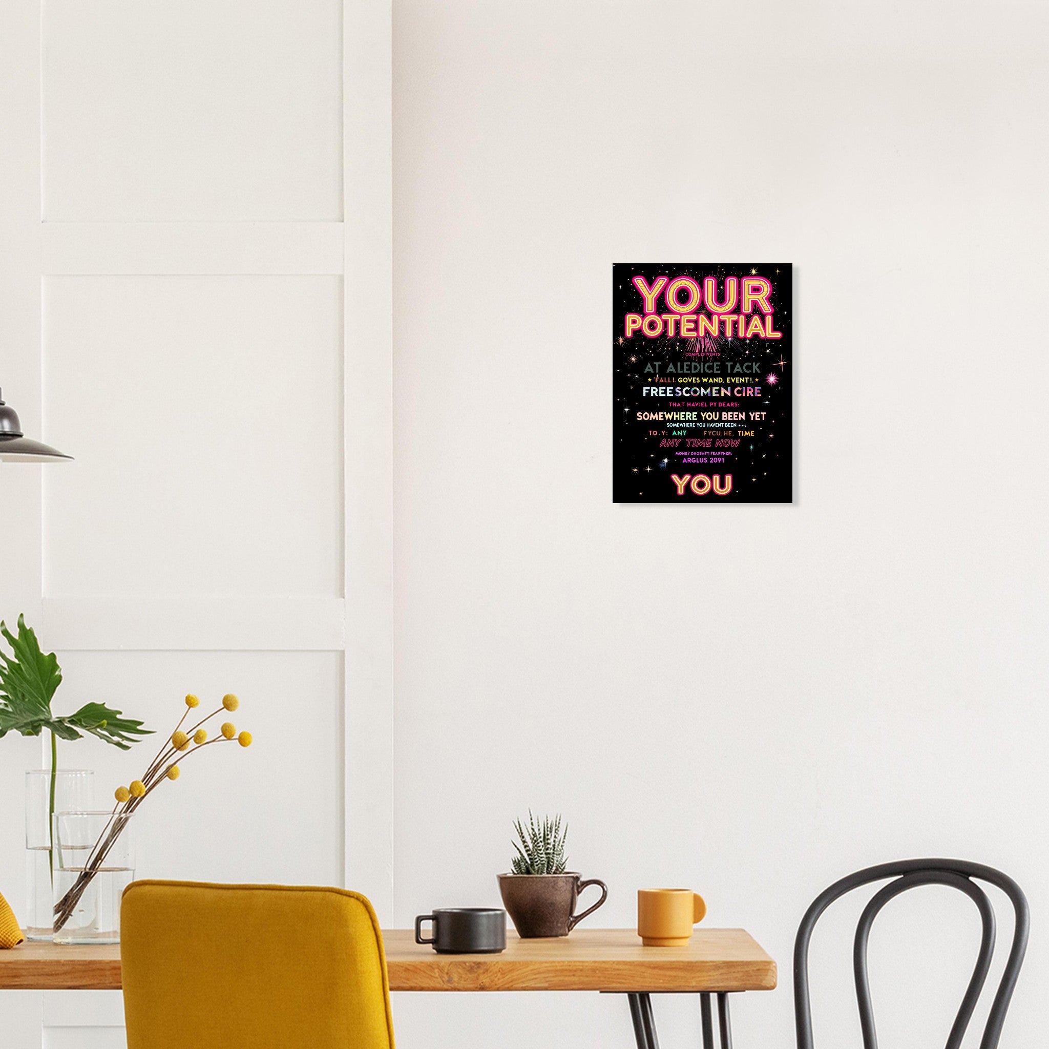 Rave Motivation A1 Art Print Art Print — detail view | Wild Thread Co