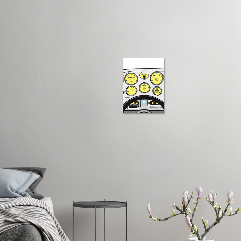 Paramedic Ambulance Dashboard Art Print Art Print — detail view | Wild Thread Co