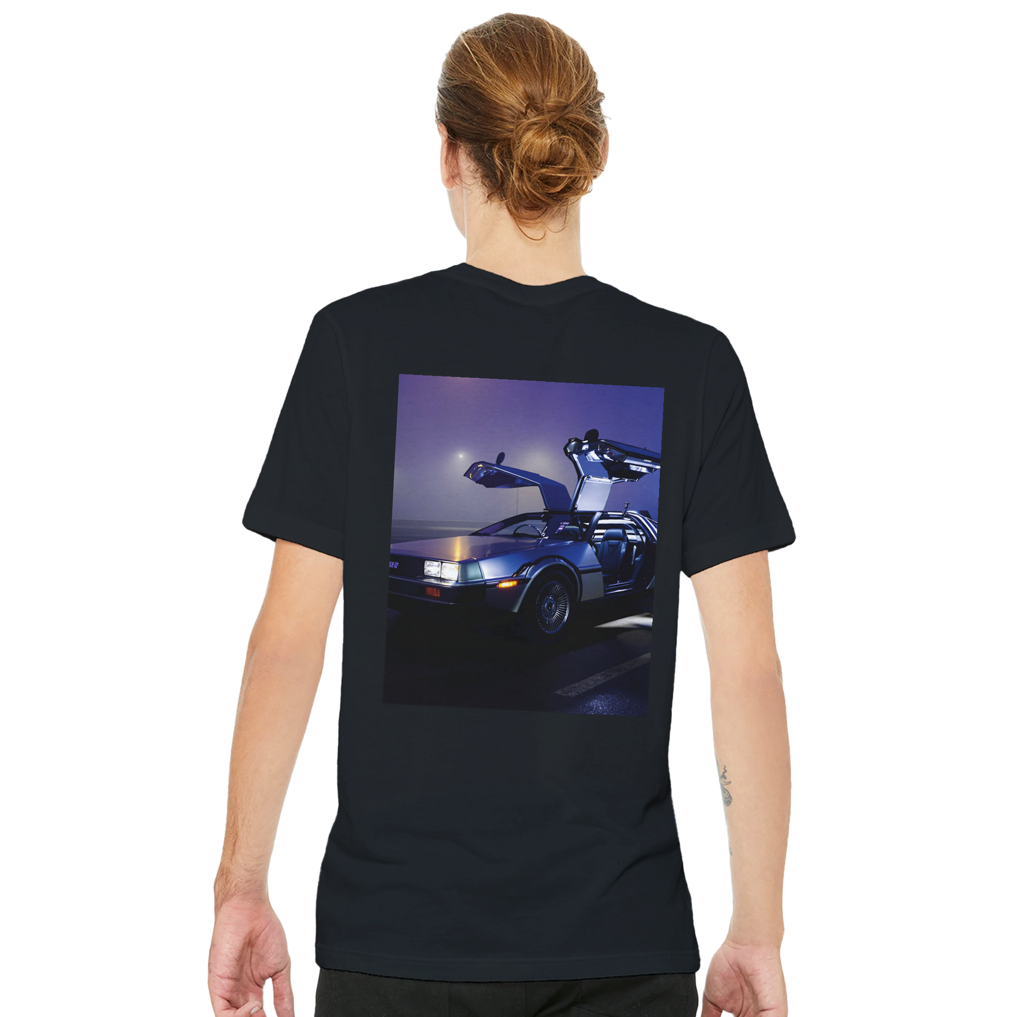 Delorean Dmc 12 T-Shirt — detail view | Wild Thread Co