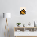 Summit or Nothing Mountain Art Wall Art UK Art UK Gift Art Print — Art Print | Wild Thread Co UK