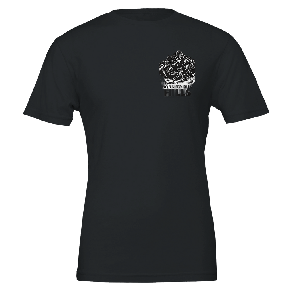 Gorpcore Trail Running T-Shirt Unisex Cotton Tee UK T-Shirt — detail view | Wild Thread Co