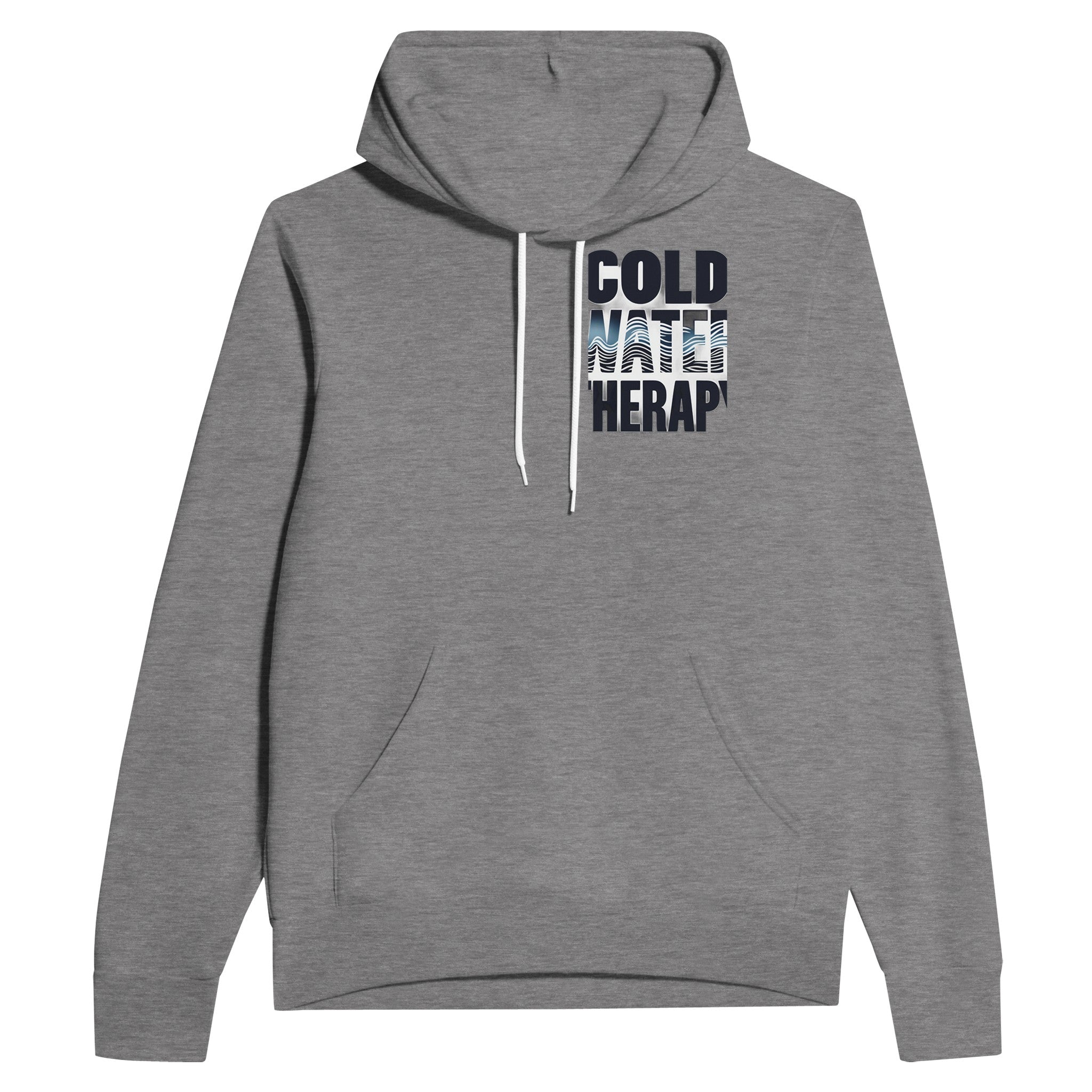 Gorpcore Wild Swimming Hoodie Pullover Unisex Cotton UK Hoodie — detail view | Wild Thread Co