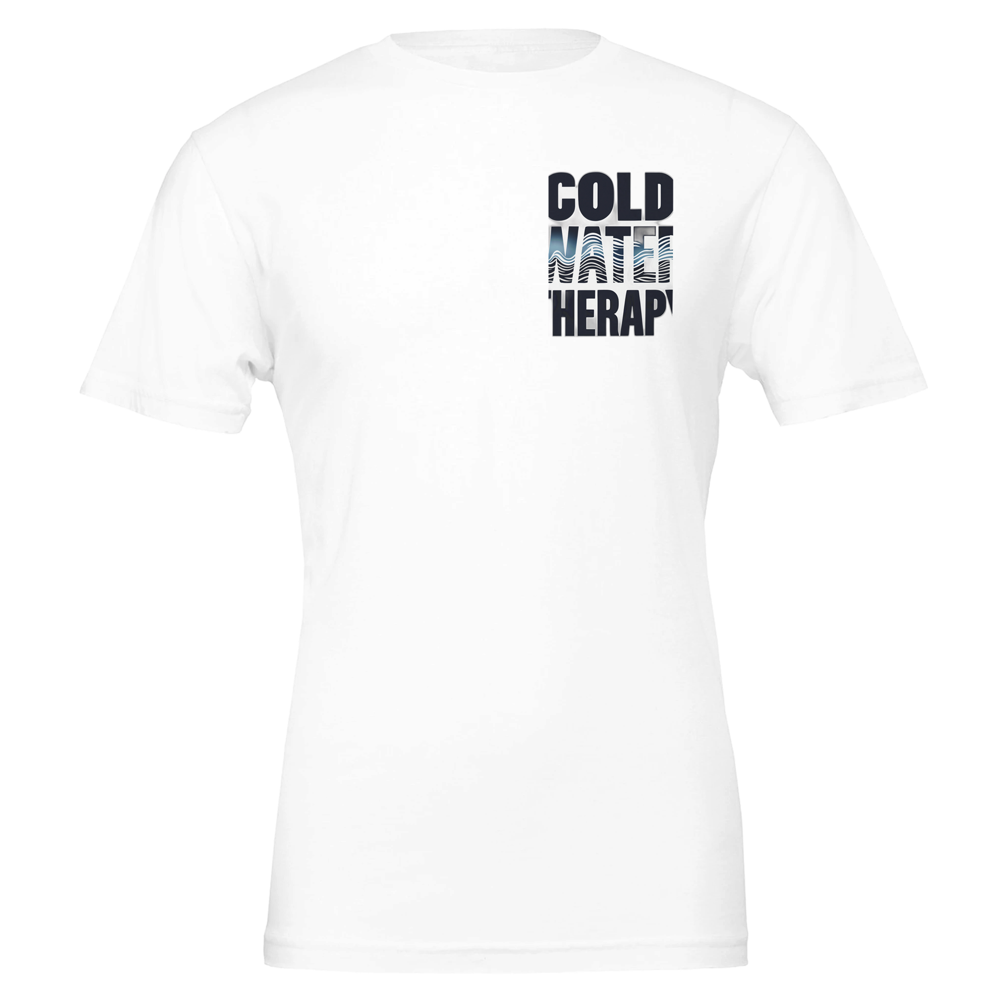 Gorpcore Wild Swimming T-Shirt Unisex Cotton Tee UK T-Shirt — detail view | Wild Thread Co