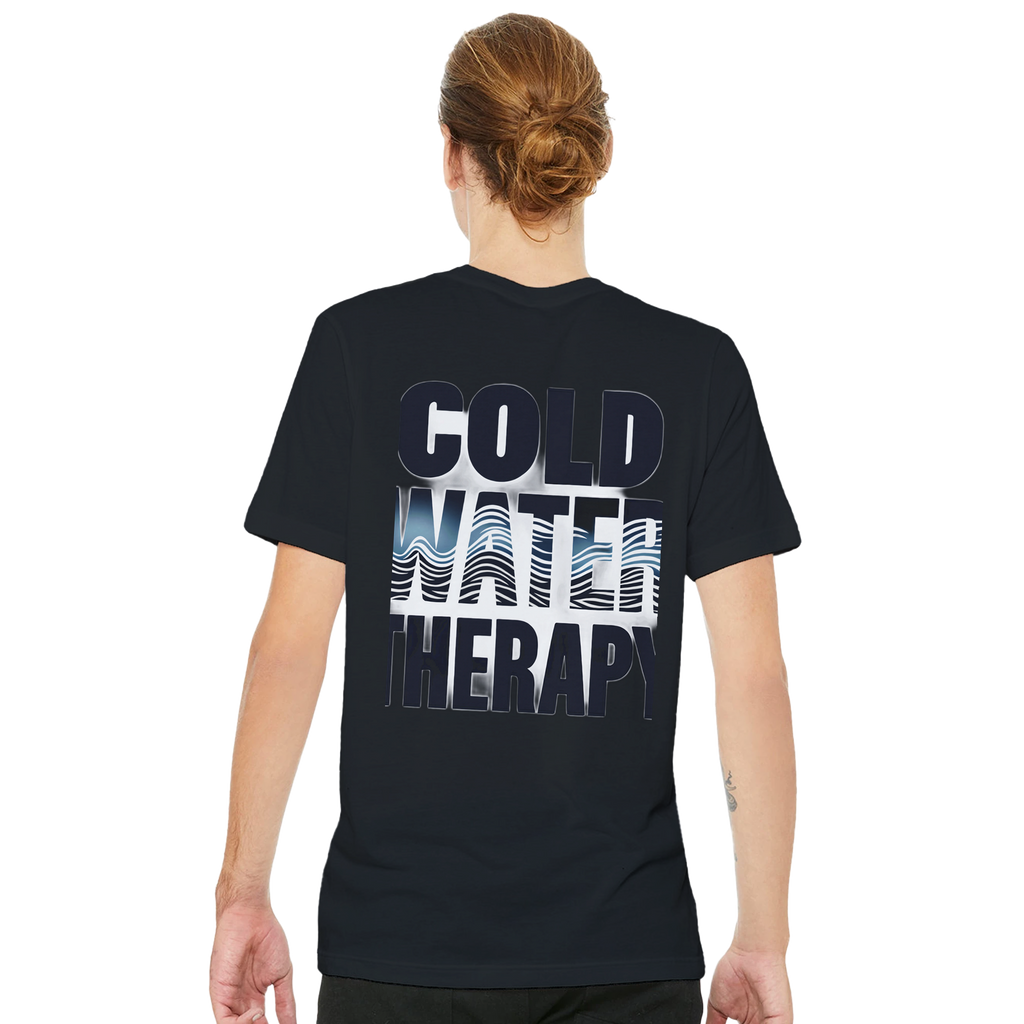 Gorpcore Wild Swimming T-Shirt Unisex Cotton Tee UK T-Shirt — detail view | Wild Thread Co