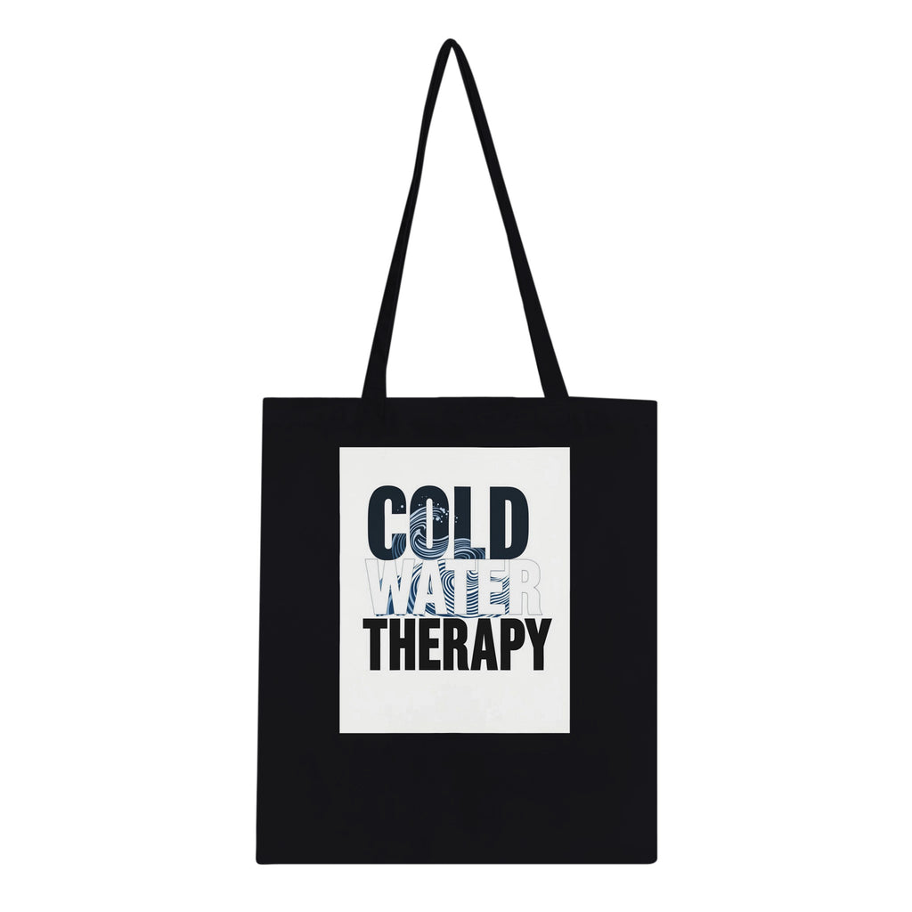 Gorpcore Wild Swimming Cotton Shopper UK Tote Bag UK Gift Tote Bag — detail view | Wild Thread Co