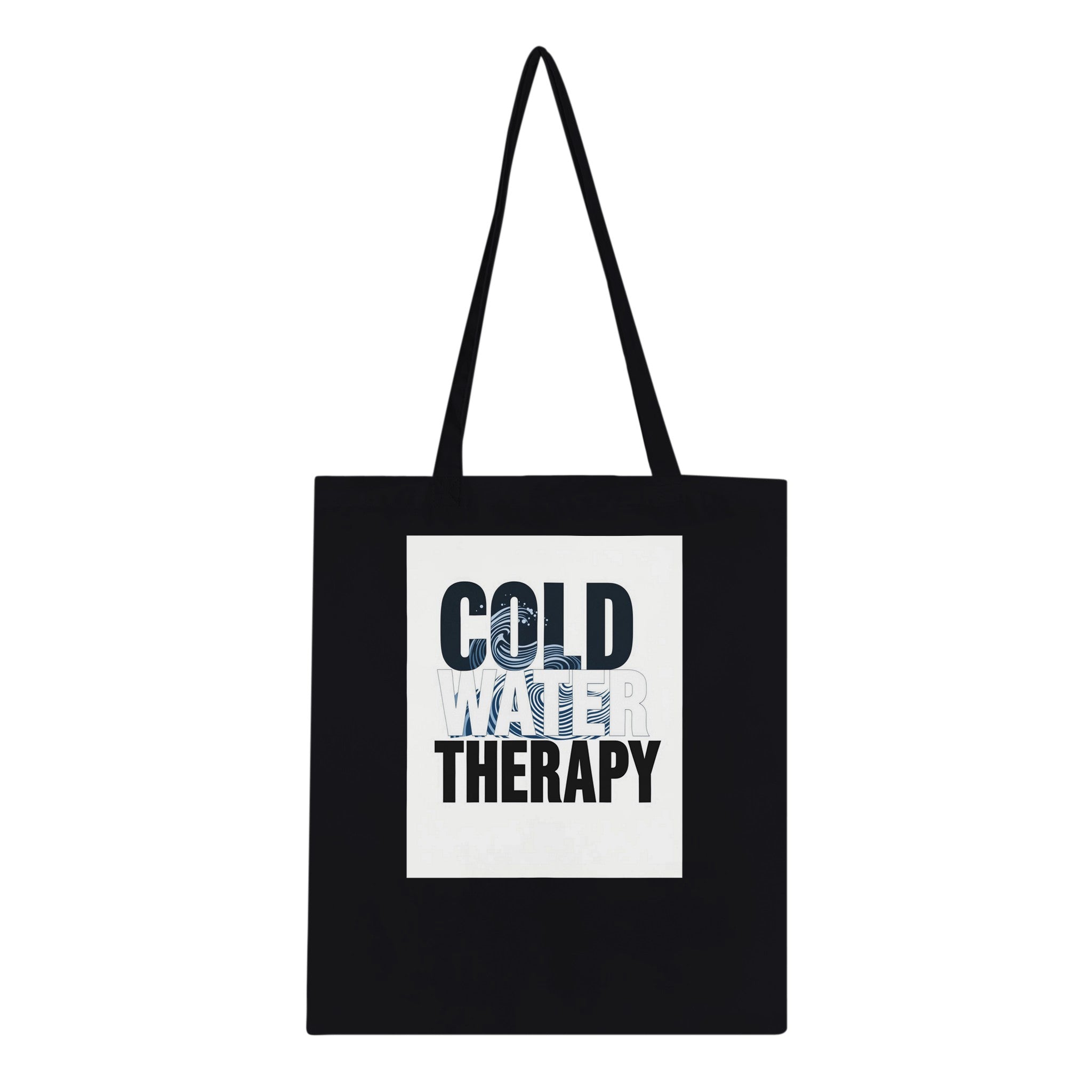 Gorpcore Wild Swimming Cotton Shopper UK Tote Bag UK Gift Tote Bag — detail view | Wild Thread Co