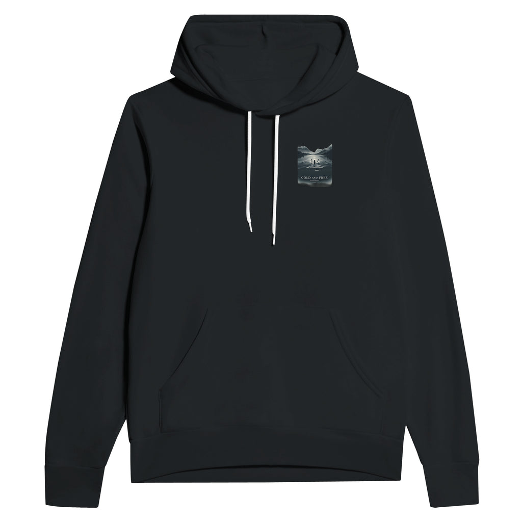 Wild Swimming Loch Hoodie — detail view | Wild Thread Co