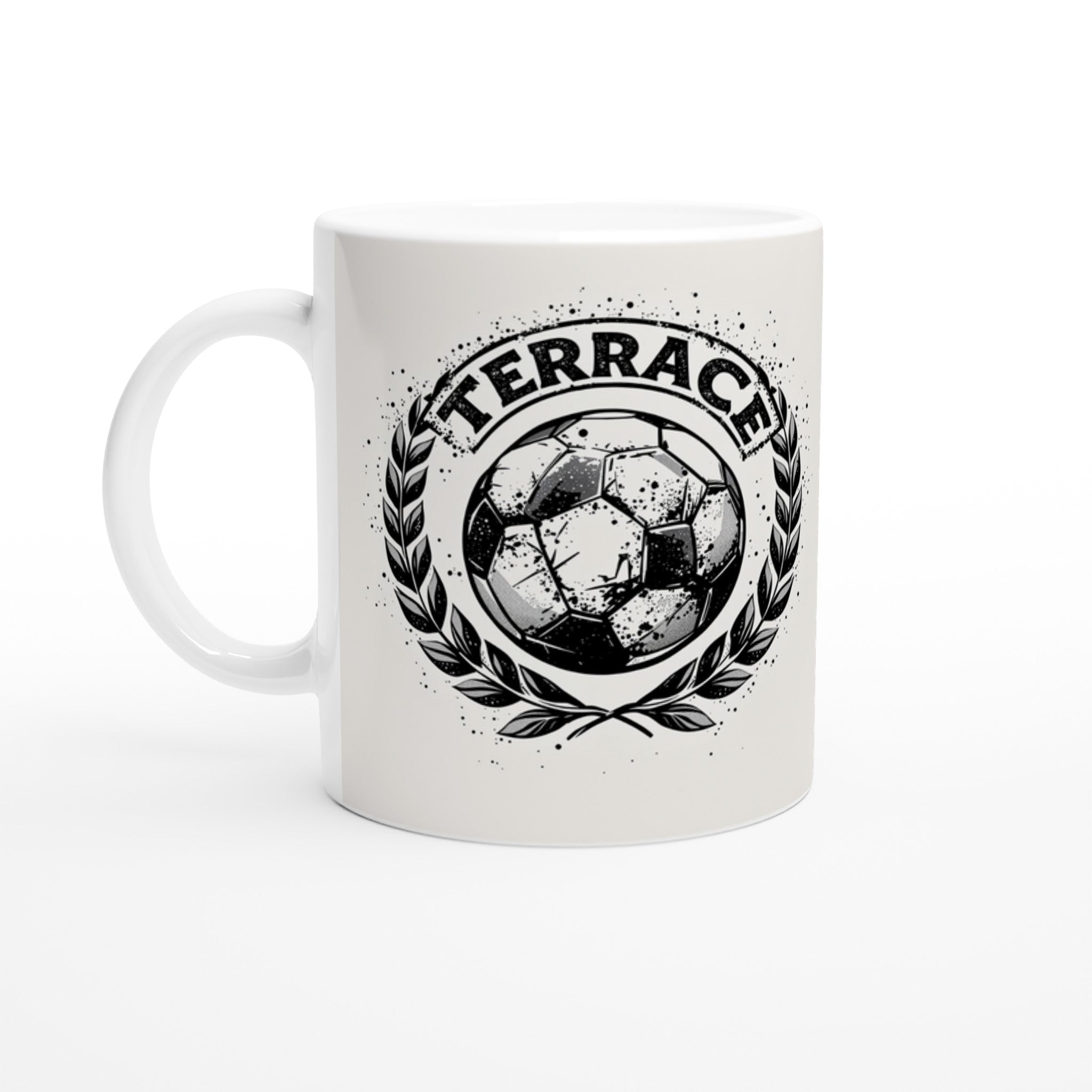 Retro Football Terrace Poetry Coffee Tea Ceramic 11oz Mug 11o — Mug | Wild Thread Co UK