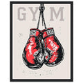Retro Sports Boxing Framed Print Wall Art Ready to Hang UK — Framed Art Print | Wild Thread Co UK