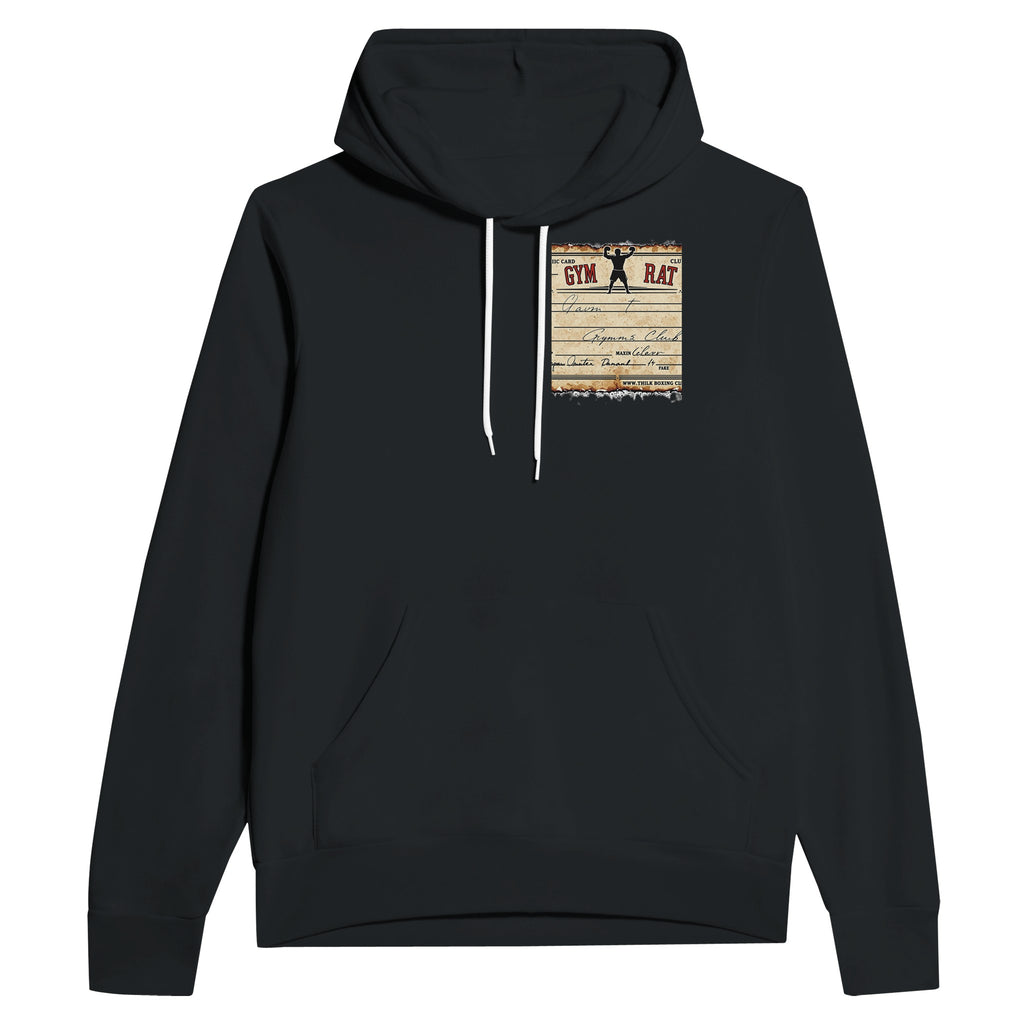 Retro Boxing Underground Hoodie Pullover Unisex Cotton UK Hoodie — detail view | Wild Thread Co